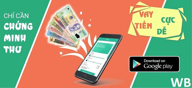 Ứng dụng vay tiền online chỉ cần cmnd